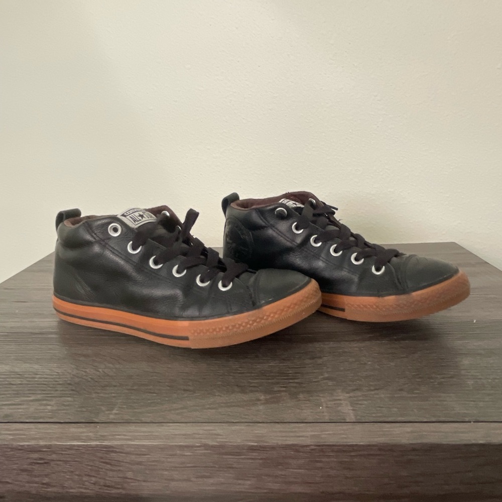 Vintage CONVERSE All Star CT Street Mid Shoes - Picture 3 of 6